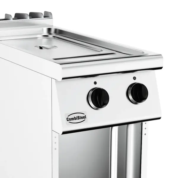 Bain-Marie | BASE 900 | Elektrisch | 1/1 GN | 1kW (230V) | Aftapkraan | Open Onderkast | 400x900x900(h)mm