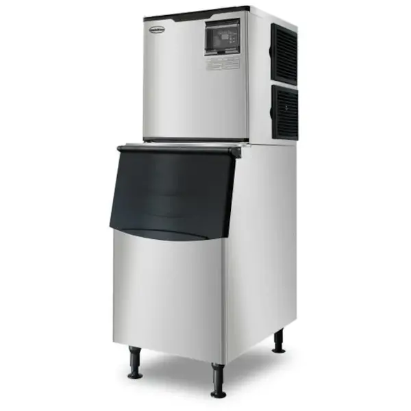 IJsblokjesmachine | Volle Blokjes (Div. Formaten) | 160kg/24u | Bunker 125kg | Luchtgekoeld | 605x832x1715(h)mm