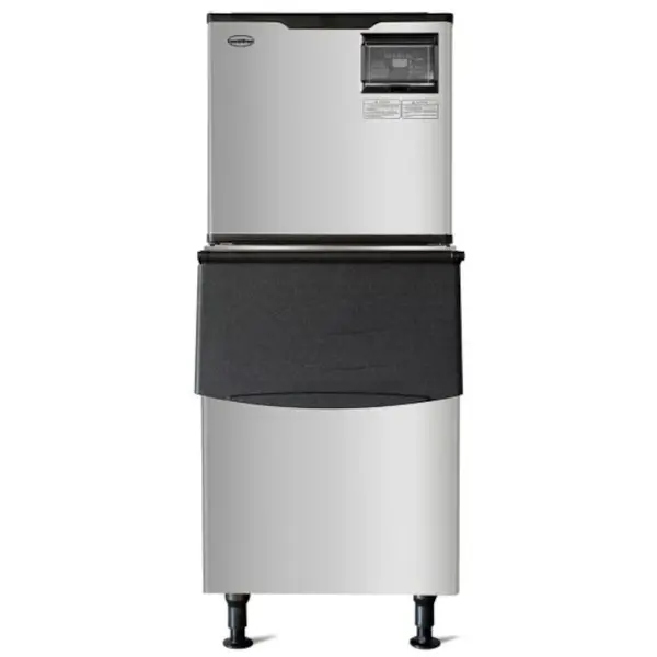 IJsblokjesmachine | Volle Blokjes | 160kg/24u | Bunker 125kg | Luchtgekoeld | 605x832x1715(h)mm