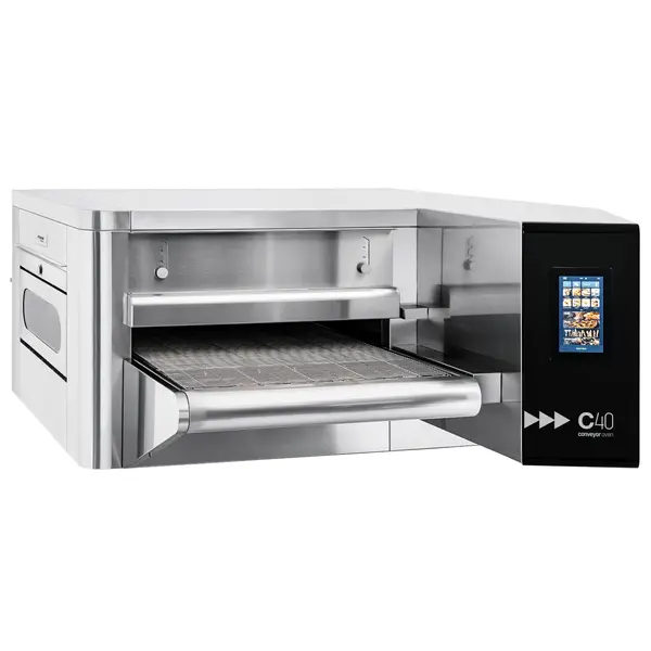 Tunneloven | Elektrisch | C40 | 43 Pizza's/u | 40cm Band | 7.8kW | 1425x985x450(h)mm