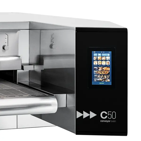 Tunneloven | Elektrisch | C50 | Met Onderstel | 86 Pizza's/u | 50cm band | 14.2kW | 1860x1210x1030(h)mm