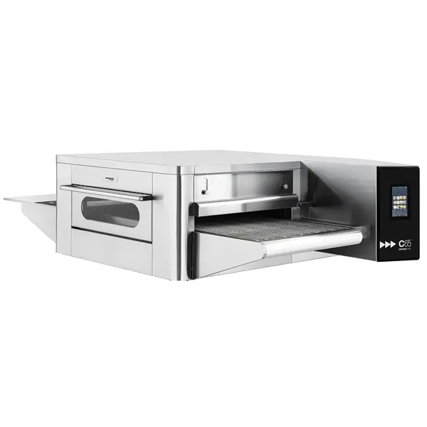 Tunneloven | Elektrisch | C65 | Met Onderstel | 137 Pizza's/u | 65 cm band | 18.4kW | 2070x1320x1090(h)mm