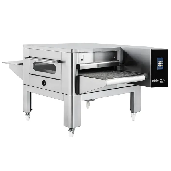 Tunneloven | Elektrisch | C65 | Met Onderstel | 137 Pizza's/u | 65 cm band | 18.4kW | 2070x1320x1090(h)mm