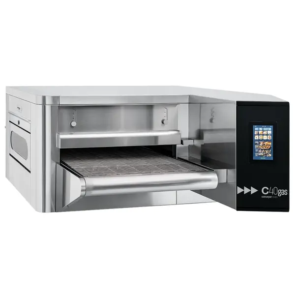 Tunneloven | Gas | C40 | 43 Pizza's/u | 10.4kW | 40cm band | 1425x1015x450(h)mm