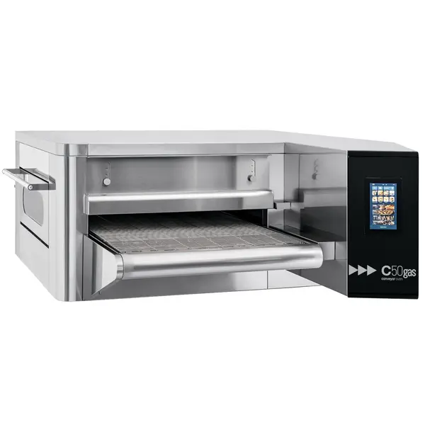 Tunneloven | Gas | C50 | Met Onderstel | 86 Pizza's/u | 20.1kW | 50cm band | 1860x1200x1030(h)mm