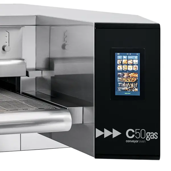 Tunneloven | Gas | C50 | Met Onderstel | 86 Pizza's/u | 20.1kW | 50cm band | 1860x1200x1030(h)mm