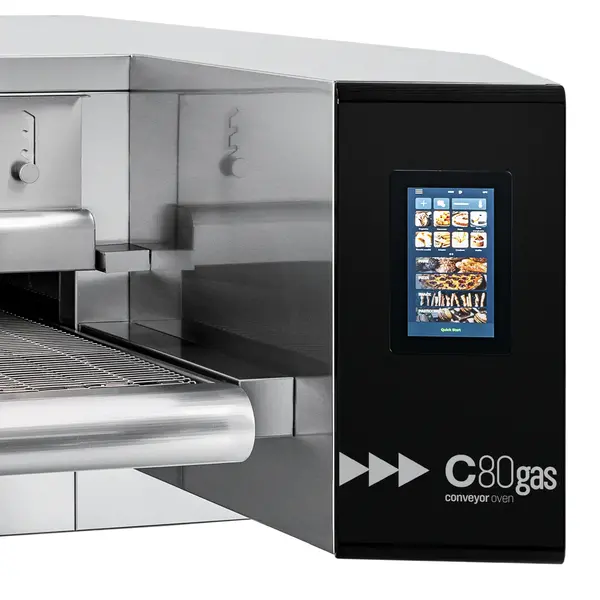 Tunneloven | Gas | C80 | 206 Pizza's/u | 800mm Band | 2250x1560x1130(h)mm