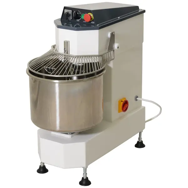 Deegmenger | 15kg/25L | 2 Snelheden | Vaste Kop + Kom | 0.9kW (400V) | 400x800x950(h)mm