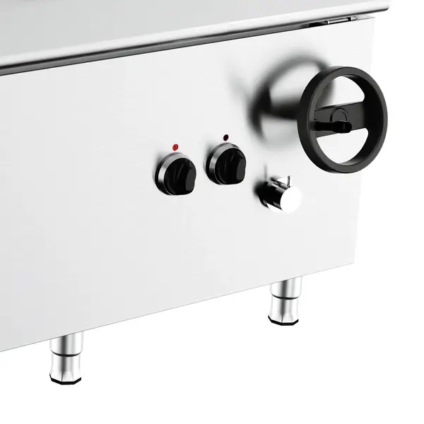 Kantelbare Braadpan | BASE 900 | Elektrisch | 120L | 50°C/300°C | 18kW (400V) | Vulkraan | 1200x900x900(h)mm
