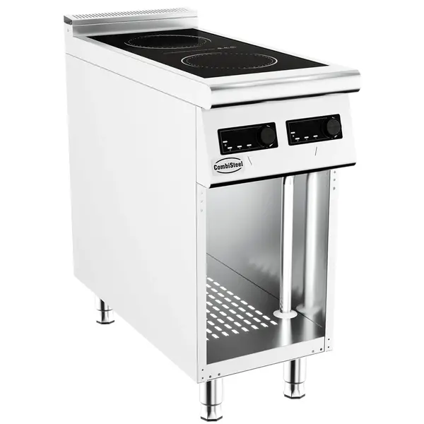 Inductiefornuis | BASE 900 | 2 Kookpunten | 10kW (400V) | Open Onderkast | 400x900x900(h)mm