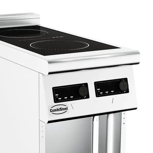 Inductiefornuis | BASE 900 | 2 Kookpunten | 10kW (400V) | Open Onderkast | 400x900x900(h)mm