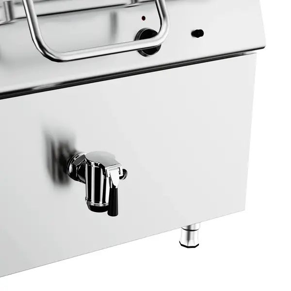 Kookketel | BASE 900 | Gas | 250L | 60ºC/180ºC | Indirecte Verhitting | 30kW | Piëzo Ontsteking | Vulkraan (Warm/Koud) + Aftapkraan | 1200x900x900(h)mm