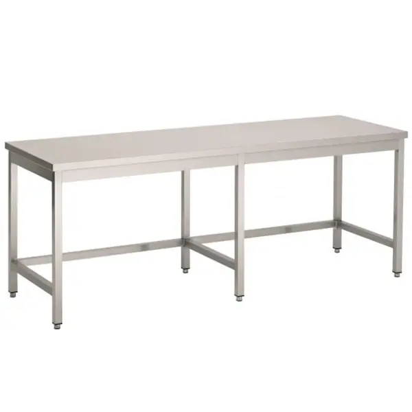 Werktafel | RVS | Diepte 700 | Hoogte 900 | Breedte 700-2900 | Zelfmontage