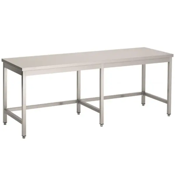 Werktafel | RVS | Diepte 600 | Hoogte 900 | Breedte 700-2900 | Zelfmontage