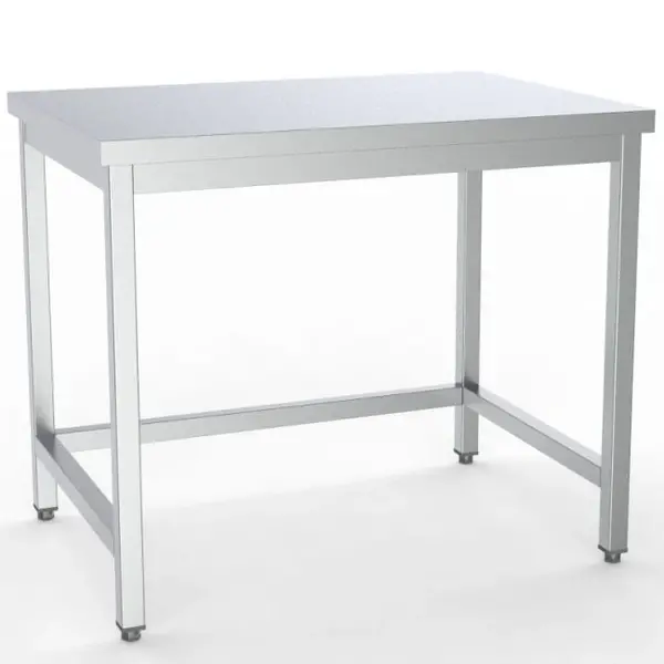 Werktafel | RVS | Diepte 600 | Hoogte 900 | Breedte 800-2000 | Zelfmontage