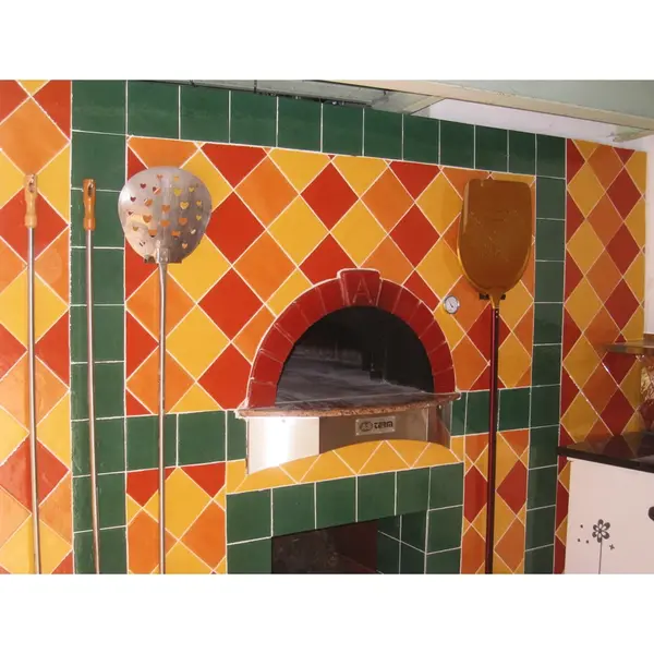 Pizzaoven | SERIE DS | Hout | 4x Ø30cm | Incl. Onderstel | 1350x1610x1860(h)mm