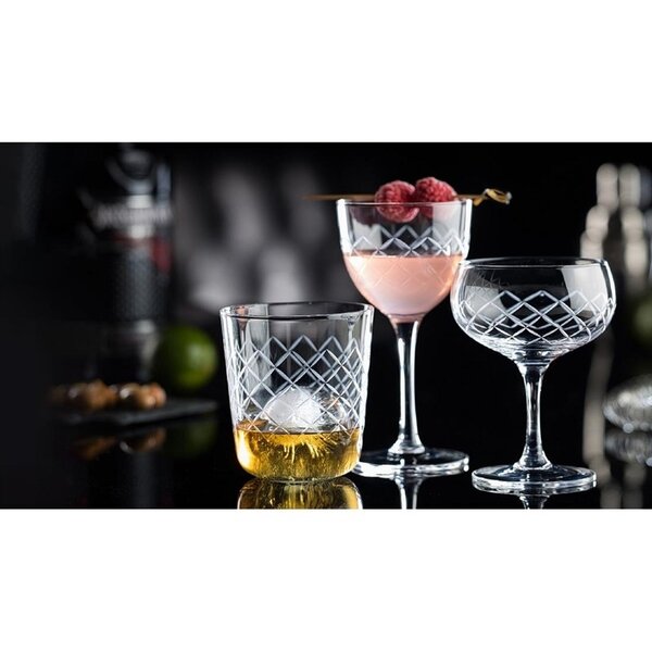 Tumblers | RAFFLES DIAMOND | Kristalglas | 36cl | 6 Stuks | 95(h)mm