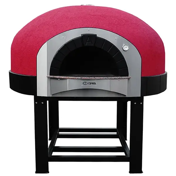 Pizzaoven | SERIE DK (SILICONE) | Hout | 10x Ø30cm | Div. Kleuren | Incl. Onderstel | 1910x2150x2050(h)mm