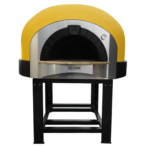 Pizzaoven | SERIE DK (SILICONE) | Hout | 10x Ø30cm | Div. Kleuren | Incl. Onderstel | 1910x2150x2050(h)mm