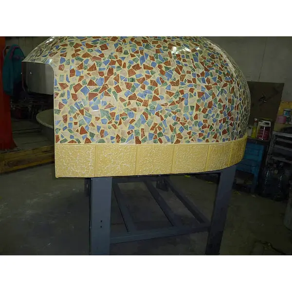 Pizzaoven | SERIE DVK | Hout | 9x Ø30cm | Div. Kleuren/Designs | Incl. Onderstel | 1960x2250x2050(h)mm