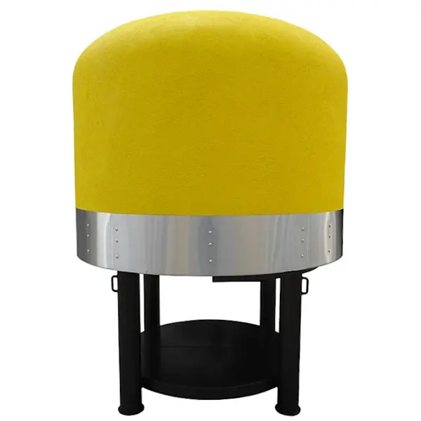 Roterende Pizzaoven | SERIE DRK (SILICONE) | Hout | 9x Ø30cm | Div. Kleuren | 230V | Incl. Onderstel | 1960x2150x2050(h)mm