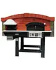 AS-TERM Pizzaoven | SERIE MIX-V | Gas/Hout | 9x Ø30cm | 26kW | 230V | Incl. Onderstel | 1900x2170x1880(h)mm 