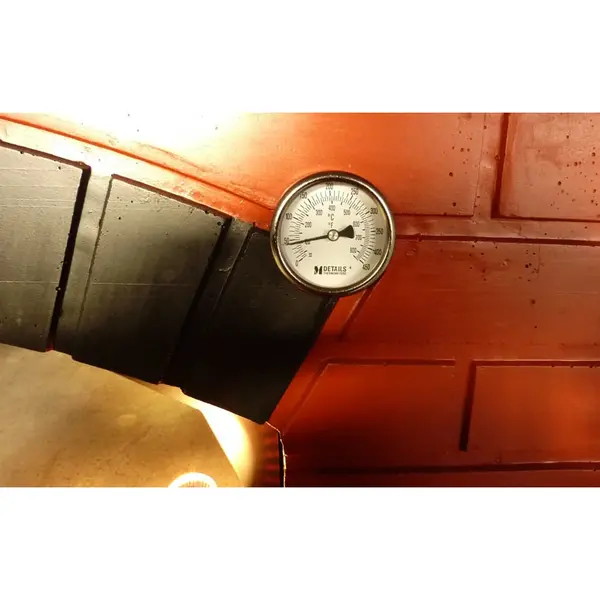 Pizzaoven | SERIE MIX-V | Gas/Hout | 13x Ø30cm | 30kW | 230V | Incl. Onderstel | 2250x2160x1880(h)mm