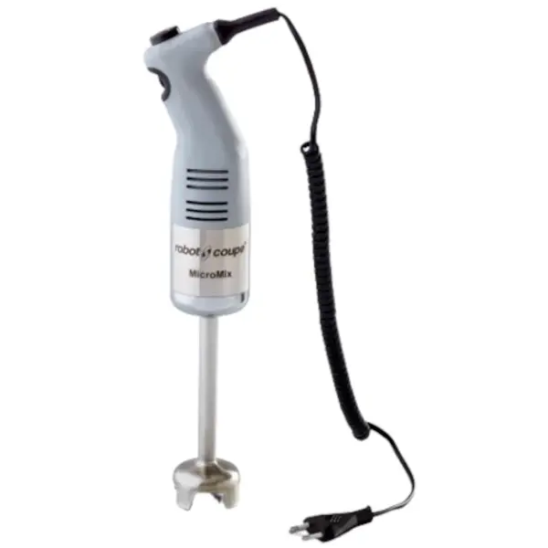 Staafmixer | MicroMix | 9 Snelheden (1.500-14.000RPM) | Staaflengte 165mm | 0.22kW (230V) | Ø61x430(h)mm