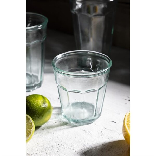 Tumblers | NEW ORLEANS | Glas (100% Gerecycled) | 22cl | 6 Stuks | Ø90x90(h)mm