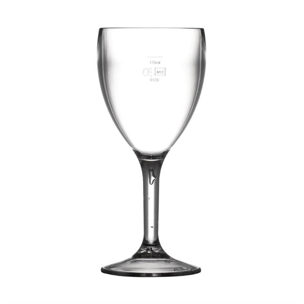 Wijnglazen | Kunststof | 25.5cl | 12 Stuks | Ø75x173(h)mm