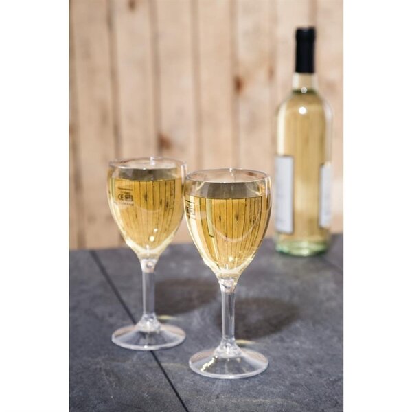 Wijnglazen | Kunststof | 25.5cl | 12 Stuks | Ø75x173(h)mm