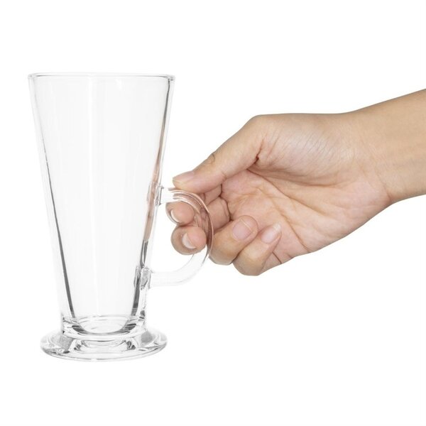 Latte-/Koffieglazen | Glas | 28.5cl | 12 Stuks | Ø80x150(h)mm