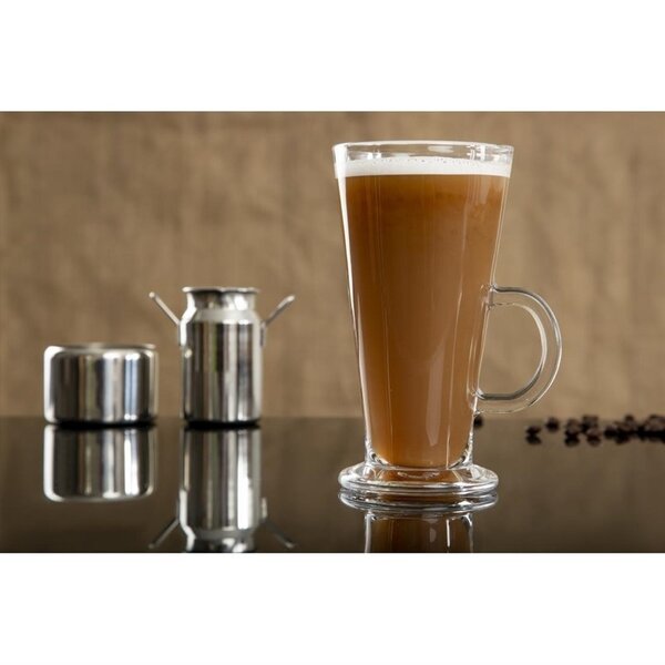 Latte-/Koffieglazen | Glas | 28.5cl | 12 Stuks | Ø80x150(h)mm