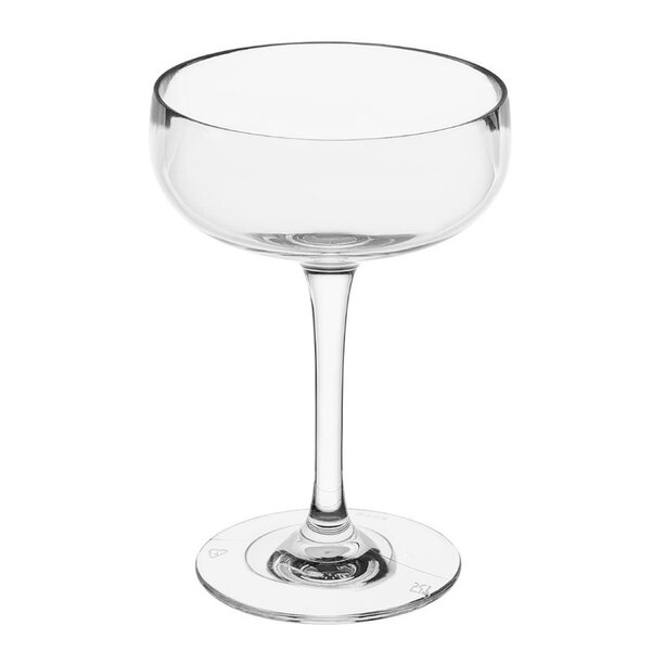 Champagneglazen | KRISTALLON | Kunststof | 21cl | Onbreekbaar | 12 Stuks | Ø96x139(h)mm