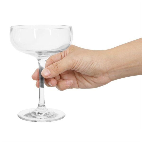 Champagneglazen | KRISTALLON | Kunststof | 21cl | Onbreekbaar | 12 Stuks | Ø96x139(h)mm
