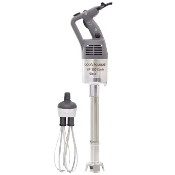 Staafmixerset | ULTRA | Incl. Garde + Ophangrek | Regelbare Snelheid (250-9.000RPM) | Staaflengte 350mm | Cap. 50L | 0.44kW (230V) | Ø125x805(h)mm