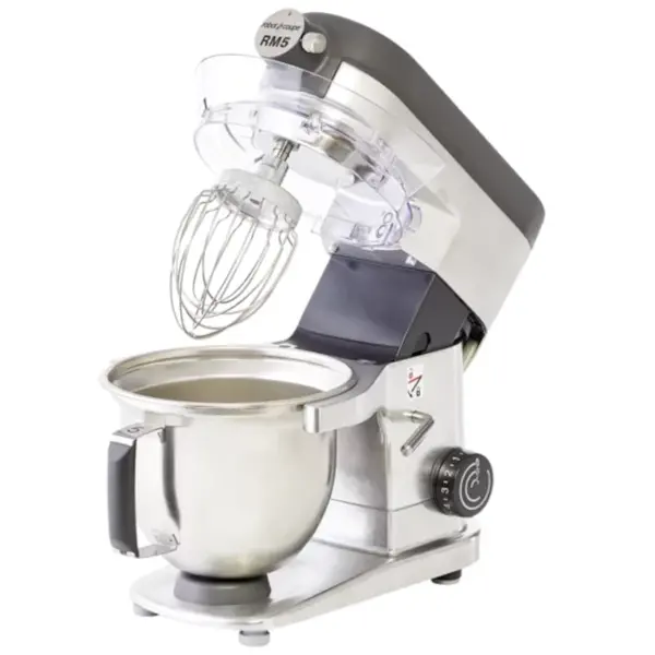 Deegmenger | Cap. 1.2kg/5.5L | 10 Snelheden | Kantelbare Kop | Afneembare Kom | 0.55kW (230V) | 320x465x405(h)mm