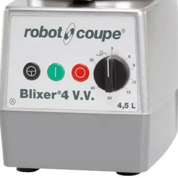Blixer | 4.5L | Regelbare Snelheid (300-3.500RPM) | 1.1kW (230V) | 240x330x480(h)mm