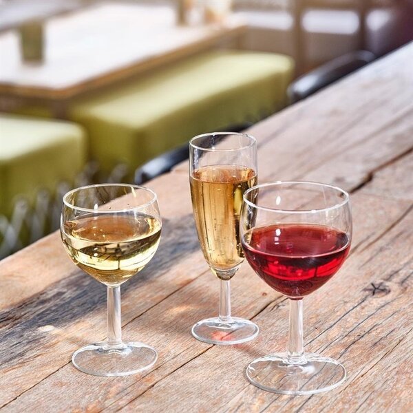 Wijnglazen | Glas | 25cl | 12 Stuks