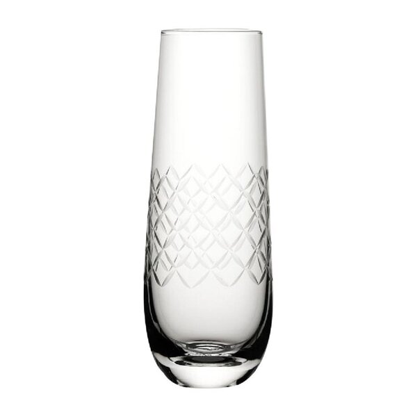 Champagneglazen | RAFFLES DIAMOND | Kristalglas | 30cl | 6 Stuks | 160(h)mm