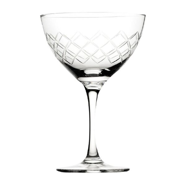 Martiniglazen | RAFFLES DIAMOND | Kristalglas | 19cl | 6 Stuks | 137(h)mm