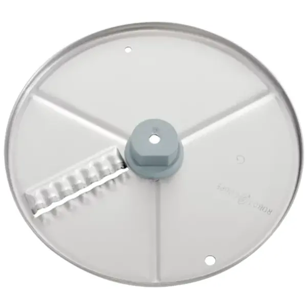 Schijfjesmes (Gegolfd) | ESSENTIAL | Robot Coupe Groentesnijders | Snijdikte 2mm