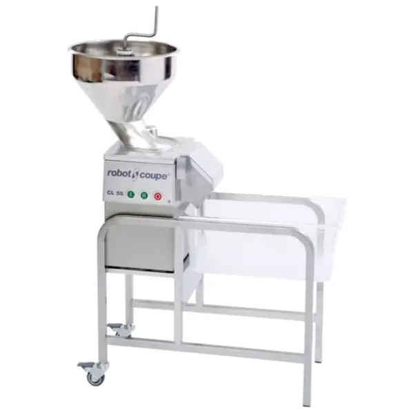 Groentesnijder | Automatische Invoer | 400kg/u | 1.1kW (400V) | 865x396x1270(h)mm