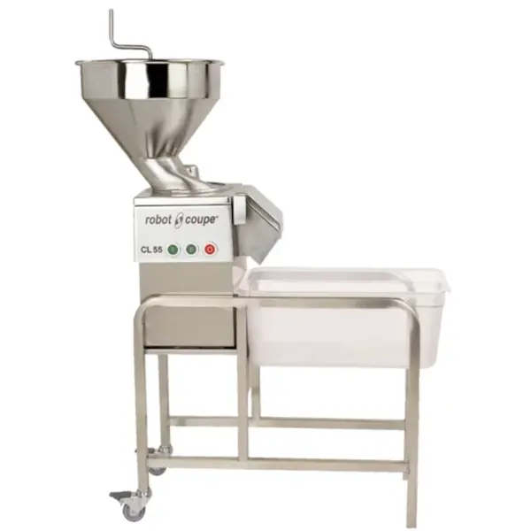 Groentesnijder | Automatische Invoer | 400kg/u | 1.1kW (400V) | 865x396x1270(h)mm