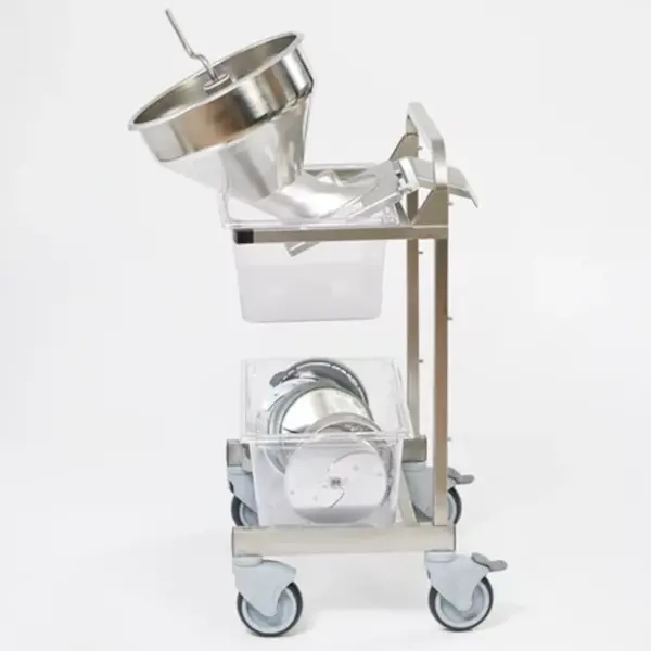 Groentesnijder | Automatische Invoer | 400kg/u | 1.1kW (400V) | 369x720x1200(h)mm