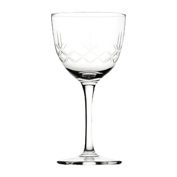 Cocktailglazen | RAFFLES VINTAGE | Kristalglas | 17cl | 6 Stuks | 150(h)mm