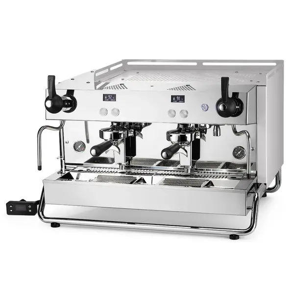 Espressomachine | RISE | RVS (Div. Kleuren) | 2 Groepen | Digitaal | 400V | 740x593x517(h)mm