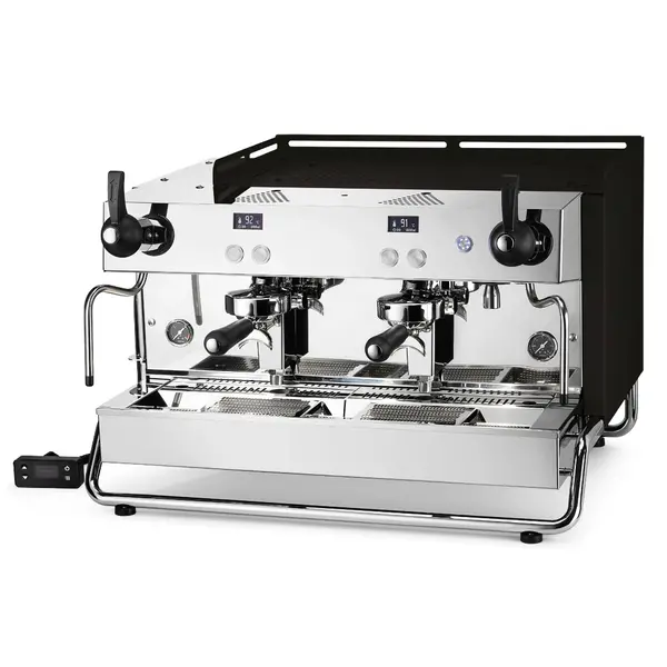 Espressomachine | RISE | RVS (Div. Kleuren) | 2 Groepen | Digitaal | 400V | 740x593x517(h)mm