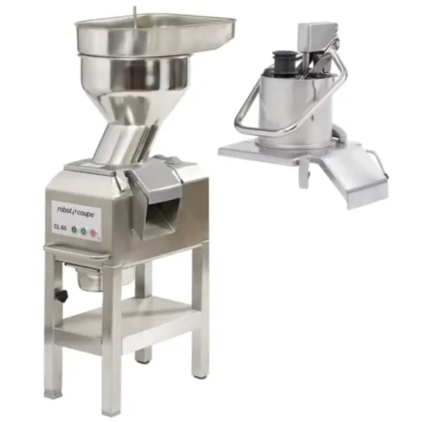 Groentesnijder | Automatische Invoer | 600kg/u | 1.5kW (400V) | 460x770x1355(h)mm