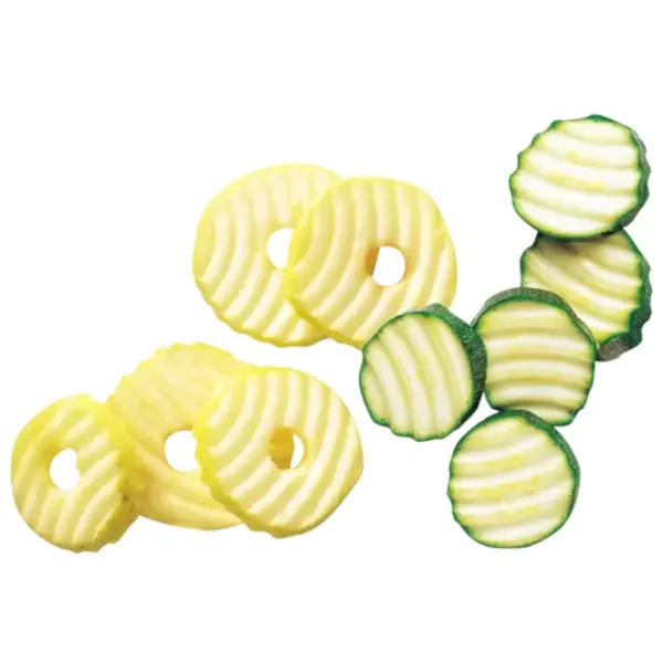 Schijfjesmes (Gegolfd) | EXPERT | Robot Coupe Groentesnijders ≥150kg/u  | Diverse Snijdiktes (2-5mm)